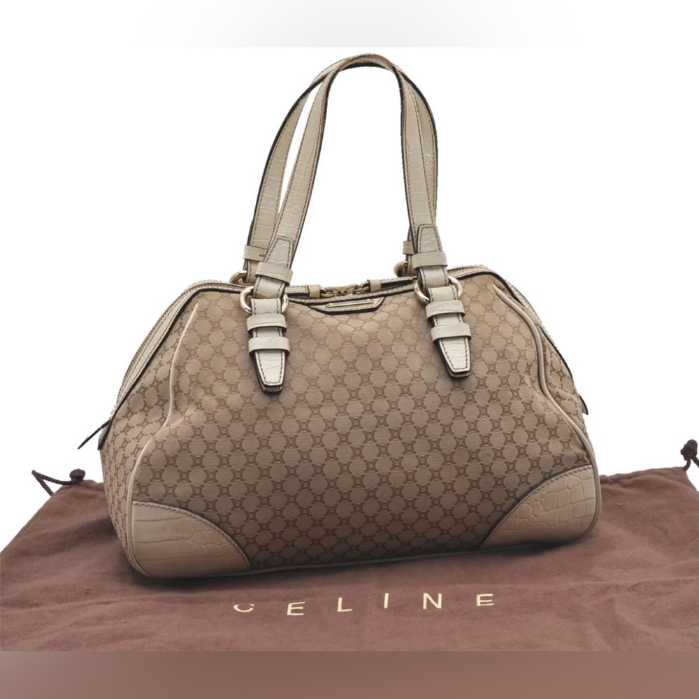 Authentic Vintage Celine Macadam Blason (Made in China)